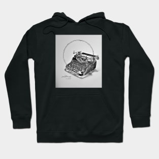 Typewriter (with circle) Hoodie